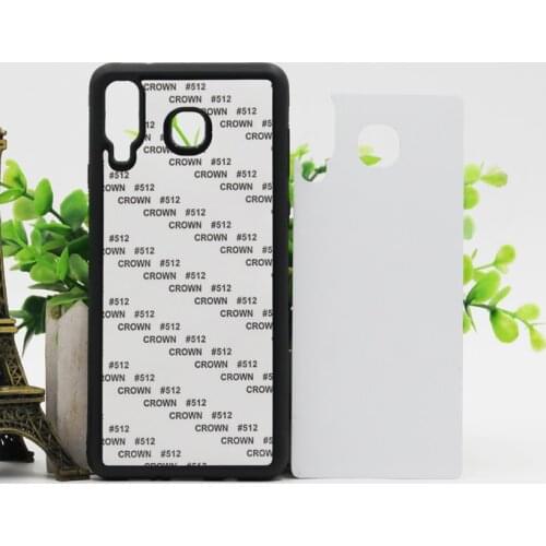 Wtsfwf DIY 2D Sublimation rubber silicone TPU+PC Blank Case for A9 Stra with Aluminum Inserts and glue 10pcs/lot