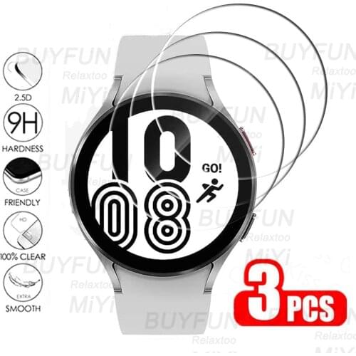 3PCS Protective Glas For Samsung Galaxy Watch 4 Active Watch3 41 45 mm Watch4 Classic 42 46 40 44 mm Clear Screen Protector Film