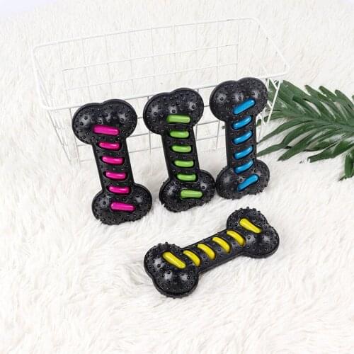 Dog Molar Sounding Chew Natural Rubber Toys Chew Cleaning Teeth Puppy Dental Care Extra-tough Pet Cleaning Toy Supplies Dog toys