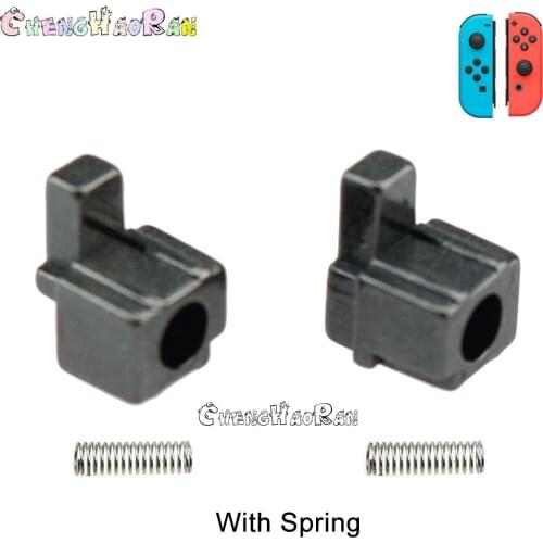 1pair Left Right Slider Buckle Metal Lock Latch Bracket for Nintend Switch Joy-Con Loose Repair Parts Controller with Springs