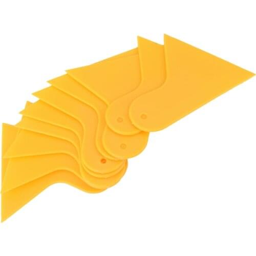 10x Carbon Fibre Vinyl Wrap Film Sheet Wrapping Squeegee Scraper Tool