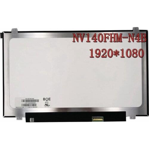 14.0"inch laptop Lcd Led Screen display matrix NV140FHM-N4B NV140FHM-N4H NV140FHM-N31 IPS FHD 1920*1080 30 Pins