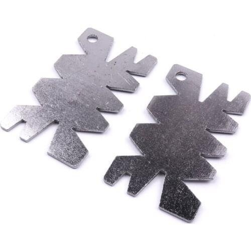 2x MachIning Threads Angles Measure Tool Screw Cutting Gauge angle model