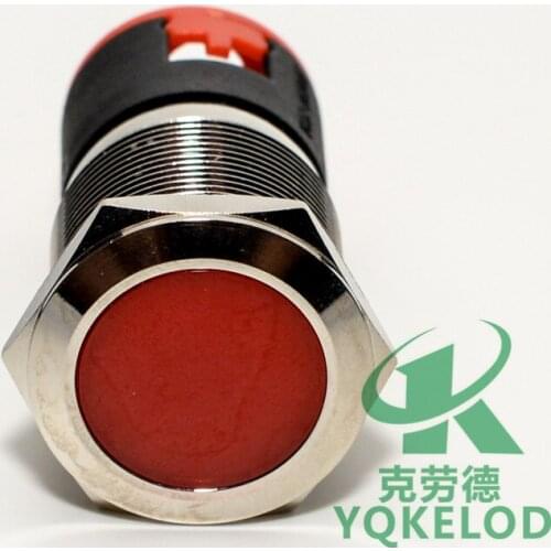 3pcs 22mm metal signal lamp waterproof light LED light green and yellow blue white 220V