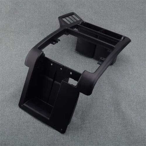 Car Inner Center Console Dash AC Air Vent Grille ABS Black Fit for VW Polo 6N Caddy Seat Ibiza II 2 6N1858071A