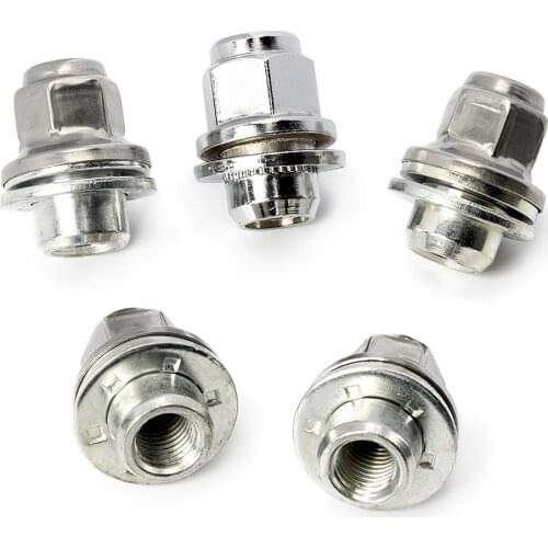 5PCS C2C35294010 C2C35294 Wheel Lug Nuts For Jaguar S-Type X-Type XJ XJR XF 1999-2011Auto Part