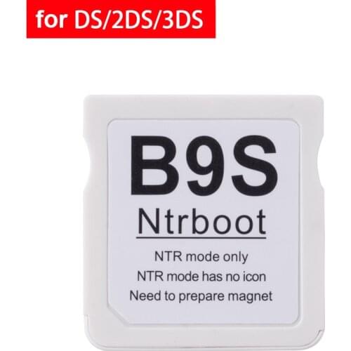 3DS B9S CARD Flash cart NTRBOOT MODE Compatible FlashBoot DS 3DS Games Updating Installing Boot9strap