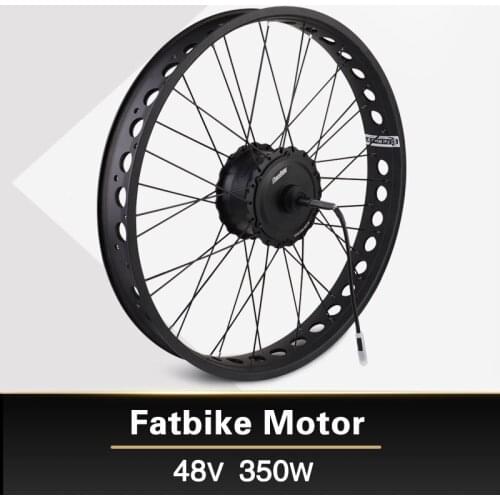 48V 350W Fat bike e-bike kit Electric bike conversion kit motor 20" 26" wheel MXUS brand XF15-Fat for 175 mm Fork
