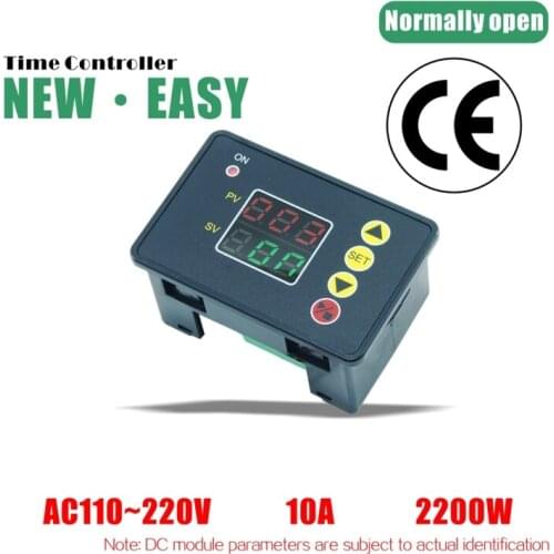 T2310 Normally Open Microcomputer Time Controller 12V 24V 110V 220V LED Digital Display Time Delay Relay Switch