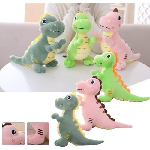 Creative Cute Soft Dinosaur Doll Couple Dinosaur Doll Pillow Plush Toy Filled Plush Appease Sleeping Pillow Gift For Girlfriend