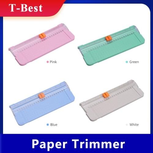 A5 Mini Portable Paper Trimmer Paper Cutter Cutting Machine 9Inch Cutting Length for Craft Paper Photo Laminated Paper Scrapbook