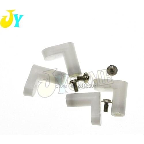 40 pcs L Type PCB Mounting Feet with screw 2*2 cm for 60 in 1 arcade jamma game board Arcade controller encoder