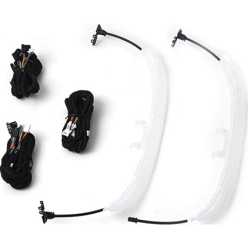 For Mercedes C Class W205 GLC X253 Backrest Ambient Light Modified 64 Colour Luminous Rear Seat Light Modification