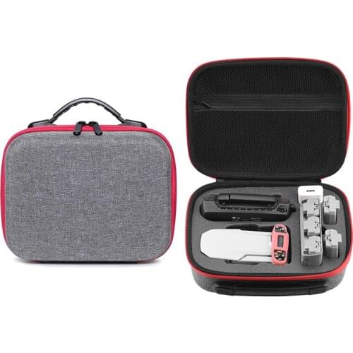 Portable Storage Bag Outdoor Zipper Handbag Shockproof Carrying Case for DJI MINI 1/MINI SE Drone Remote Control Accessories