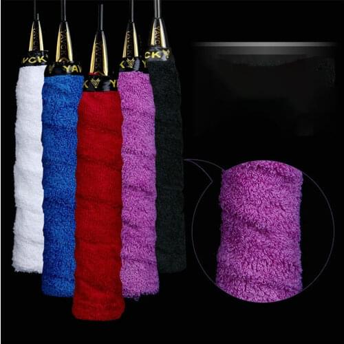 New Anti-slip Towel Sport Over Grip Sweatband Tennis Overgrips Tape Badminton Racket Grips Sweatband