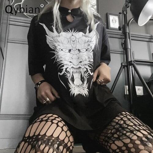 Женские свободные футболки Qybian China At AliExpress