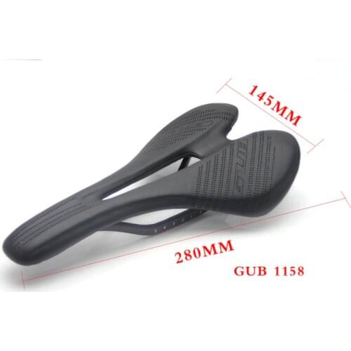 GUB 1159/1158 Carbon Fiber Saddle Ultralight Breathable Cycling Saddles Racing Road PU Leather Seat Carbon Saddle Bicycle Parts