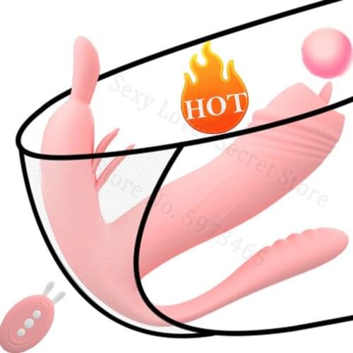 Vibrating Sex Toys For Woman Wearable Soft Silicone Heated Vibrator Vaginal Masturbator Wireless Remote Vibration for Couples 18