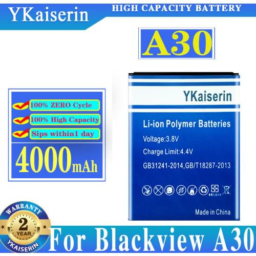 YKaiserin Batteries For Blackview A30 Phones China