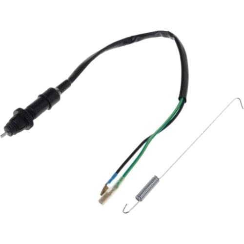1 Set Plastic Brake Light Switch Cable & Spring for Motorcycle Dirt Bike ATV