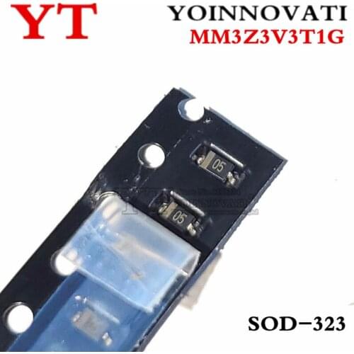 100pcs/lot MM3Z3V3T1G MM3Z 3.3V 05 SOD323 IC New original