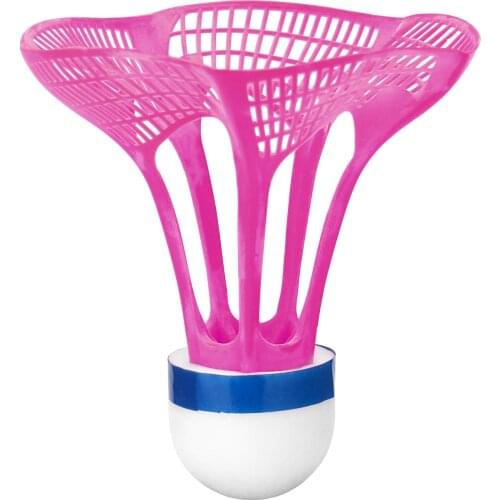 3PCS Outdoor Badminton Ball Plastic Ball Sport Training Exercise Shuttlecocks Color Badminton Ball