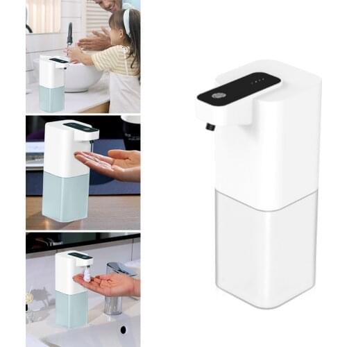 Automatic Soap Dispenser USB Rechargeable Foaming Touchless Hand Free Portable Foam Liquid Soap Dispenser For Bathroom Kitchen