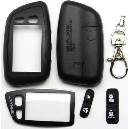 CENMAX ST-5A Russian LCD remote control body case for CENMAX ST5A LCD keychain car remote 2-way car alarm system st5A