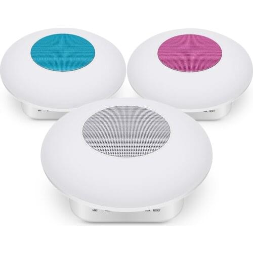 2000mAh Speaker Bluetooth LED Lamp Big Power Speaker Outdoor Mini Fashion Portable Colorful USB Speakers Stereo Subwoofer