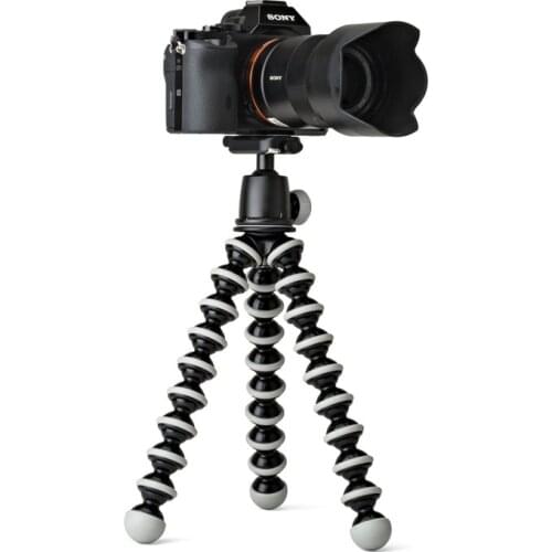 Octopus Flexible Tripod Monopod Smart Phone Bracket Portable Tripod Flexible Camera Table Desk Mini Tripods Clip Holder Desktop