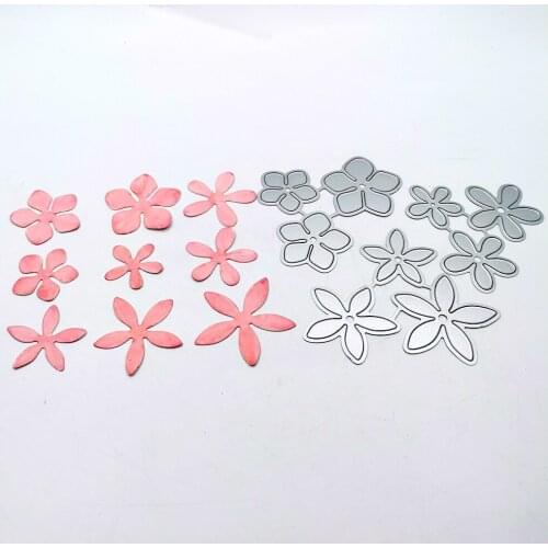 Julyarts 9pcs Flower Spring Leaf Metal Cutting Dies Cut Die Mold For DIY Scrapbooking Decorative Embossing Handcraft Template