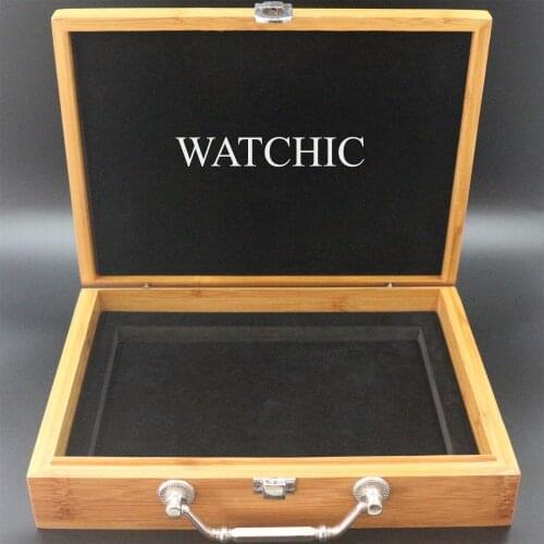 Handmade Bamboo Watch box Storage Box Large Bamboo box desktop Paper storage gift box High Quality Coin Storage Box Jewelry Box