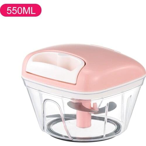 Kitchen Multi-Function Vegetable Chopper Manual Minced Meat Complementary Food Mixer