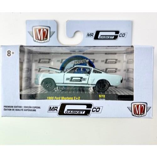 M2 Machines 1:64 1966 Ford Mustang Collection Metal Die-cast Simulation Model Cars Toys