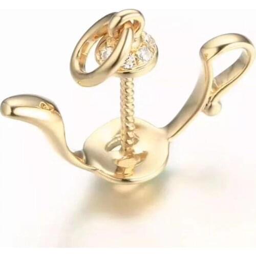 Real Solid 925 Sterling Silver Connector Oysters Pearl Bead Caps Diy Jewelry Accessories