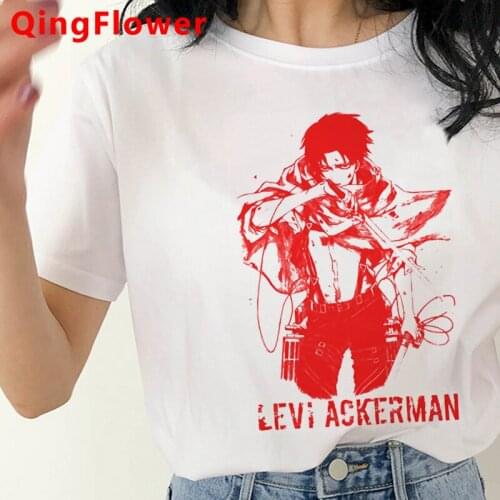 Final Season Attack on Titan t-shirt women casual plus size couple white t shirt grunge top tees