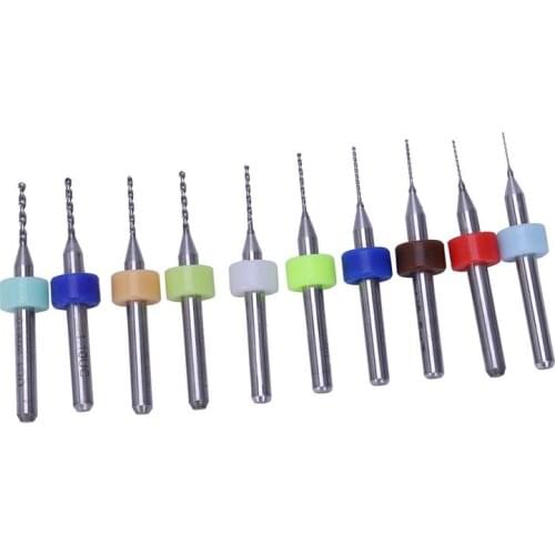 Drill Bits for 3D Printer Nozzle Cleaning Kit Pack of 10PCS: 0.3mm 0.4mm 0.5mm 0.6mm 0.7mm 0.8mm 0.9mm 1.0mm 1.1mm 1.2mm