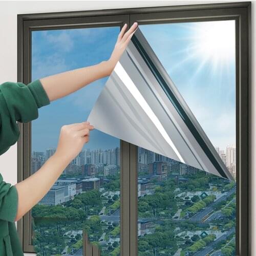 Solar Film for window 200cm X40cm Tinted In Black Clear Solar Film Anti-UV Sun Shade home Accessories Solar Protection