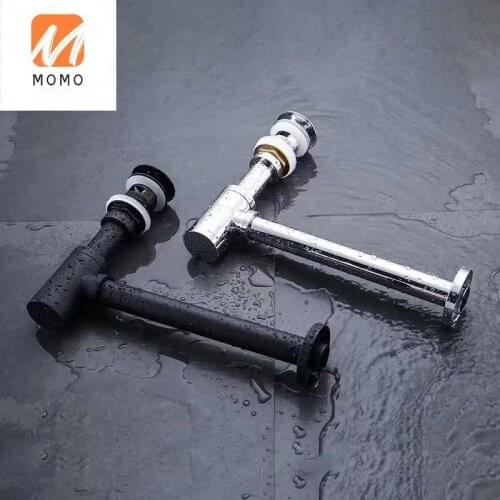 The water purifier takes over the kitchen sink chrome-plated brass downpipe