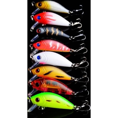 1PC Mini Crankbait Fishing Lure 50mm 4g Floating Artificial Japan Hard Bait Bass Fishing Wobblers Topwater Crankbait Fish