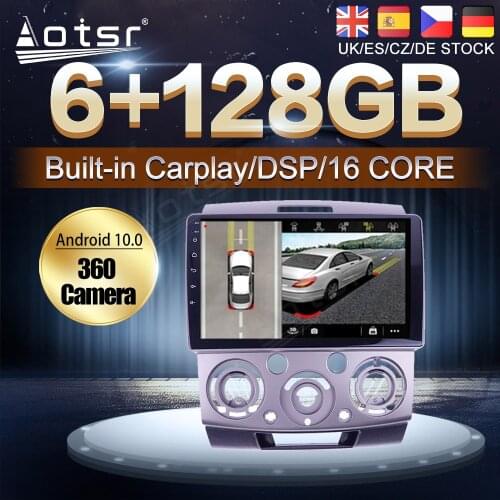 128G Android 10 For Ford Everest Ranger 2006 - 2010 Car Auto Radio Multimedia Video Player Navigation Stereo GPS DSP Head Unit