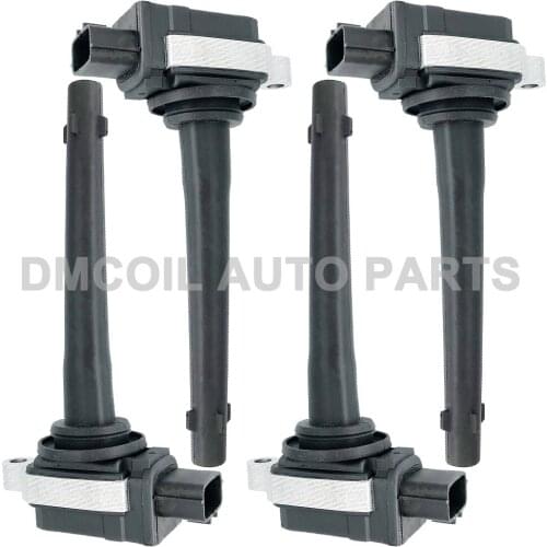 4 IGNITION COIL FOR NISSAN MARCH NV200 QASHQAI TIIDA X-TRAIL RENAULT CLIO 1.6L 1.8L 2.0L (04-) 22448-ED800 F01R00A067 22448ED800