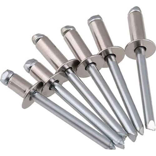 Aluminum Blind Rivets Pop Rivets Dome Head Countersunk Flat Head Rivets M2.4 M3
