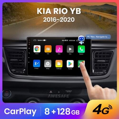 AWESAFE PX9 for Kia RIO YB KX Cross 2016 - 2020 Car Radio Multimedia video player GPS No 2din 2 din Android 10.0 2GB+32GB