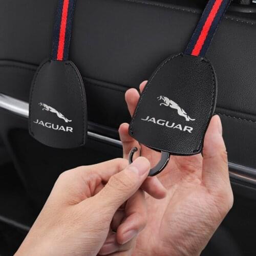 Car Seat Back Hook Car Accessories Interior Portable Hanger Holder Storage For Jaguar XF XE XJ F-Pace X-Type S-Type I-PACE XK