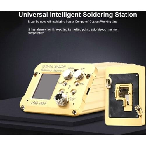 Lead Free Soldering Station Intelligent Temperature Control Tin Planting Mainboard Layered Heating Table for IP X XS MAX