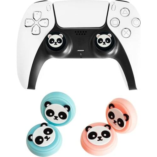 Panda Soft Thumb Stick Grip Cap Joystick Cover For Sony PS5 PS4 PS3 Slim Pro Xbox 360/One Series X/S Switch Pro Thumbstick Case