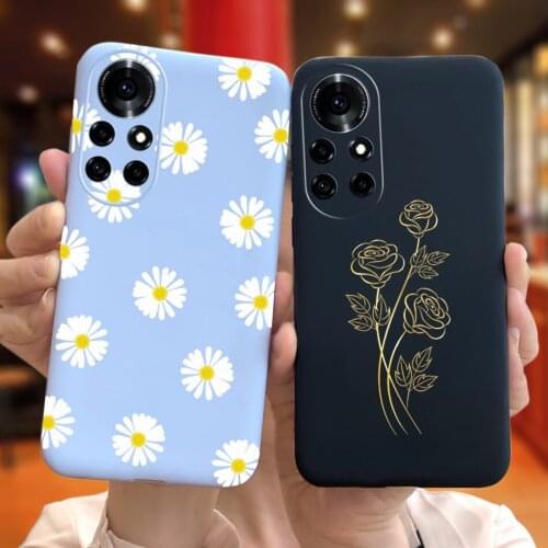 For Coque Huawei Nova 8 Pro Phone 5G Nova8 Nova 8 SE Case Silicone Fashion Printed Soft Back Cover For Huawei Nova 8 Pro SE 5G
