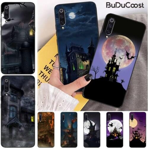 Black crow night castle Phone Case For Xiaomi Mi 9 9T CC9 CC9E 8 SE Pro A2 Lite 6X 5 A3 A1 Max Mix 2 3