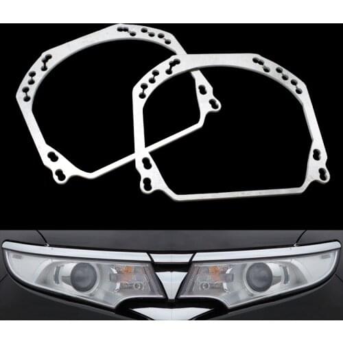 Taochis Car Styling frame adapter Bracket Holder for Ford edge 2011 Hella 3R G5 3/5 Bi xenon Projector lens